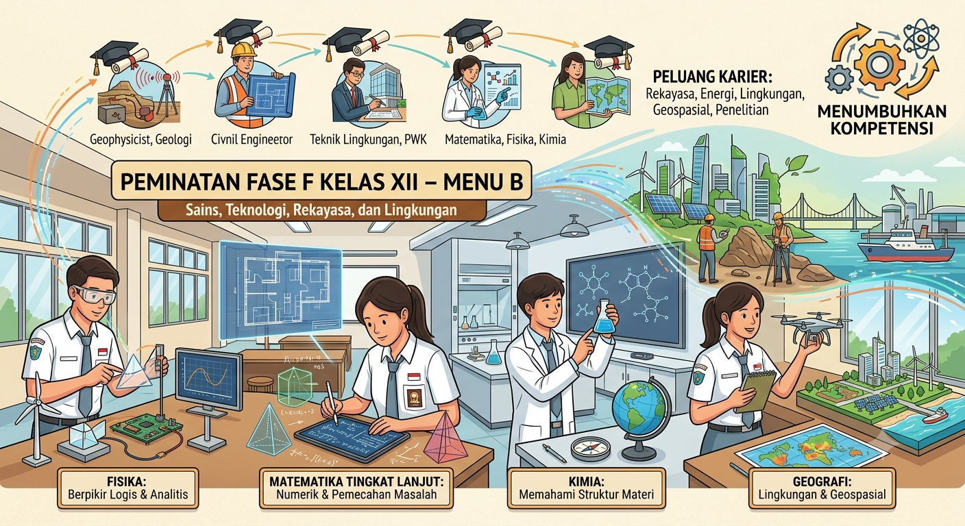 Peminatan Fase F Kelas XII – Menu B