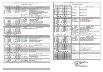 Kalender Pendidikan